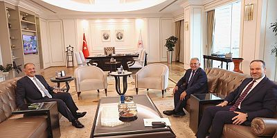 Başkan Büyükkılıç ve Bakan Özhaseki Ankara'da Bir Araya Geldi