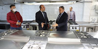Başkan Cabbar Aşçılık Programına Ziyaret