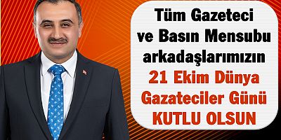 Başkan Cabbar’dan Gazeteciler Günü Mesajı