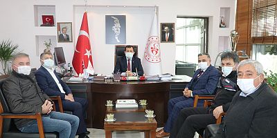 Başkan Cabbar’dan Gençlik ve Spor İl Müdürüne Ziyaret