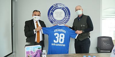 Başkan Cabbar’dan Voleybol Takımına Desteklerinden Dolayı Öksüt Madenciliğe Teşekkür Ziyareti