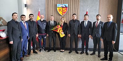 Başkan Çelik, Final Öncesi Kayserispor'u Ziyaret Etti