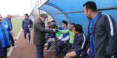 Başkan Çolakbayrakdar: Kocasinan’da Ampute Futbolla, Engeller Unutuluyor