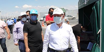 Başkan Çolakbayrakdar, Modern Kurban Kesim Yerinde
