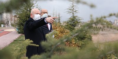 Başkan Çolakbayrakdar, Park Çalışmalarını İnceledi