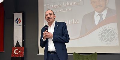 Başkan Gülsoy, Tecrübelerini Öğrencilerle Paylaştı