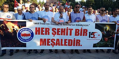 Başkan Kalkan: 15 Temmuz’da Memur-sen olarak bizde meydanlardaydık!