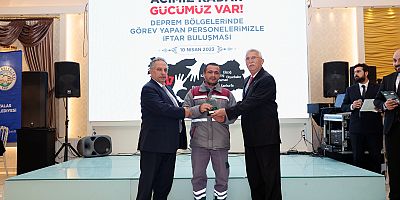 Başkan Mustafa Yalçın: Acımız Kadar Gücümüz Var