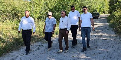 Başkan Özdoğan, Çağlayan Bölgesi'ni İnceledi: Çalışmalarımıza Aralıksız Devam Ediyoruz