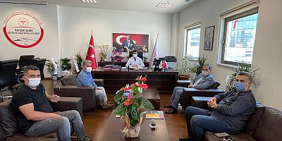 Başkan Özdoğan’dan Şehir Hastanesi Başhekimi Silay’a Hayırlı Olsun Ziyareti