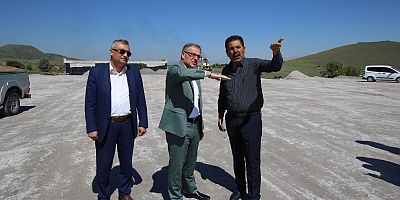 Başkan Özdoğan Erciyes Yolu’nda İnceleme Yaptı