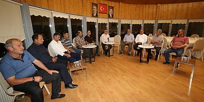 Başkan Özdoğan Muhtarlarla Bir Araya Geldi