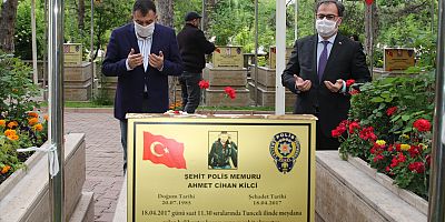 Başkan Özdoğan ve Kaymakam Sezen’den Şehit Ailelerine Bayram Ziyareti