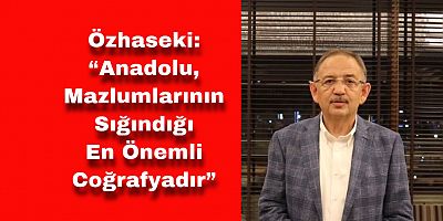 Başkan Özhaseki, Çerkes Soykırımı'nı Unutmadı