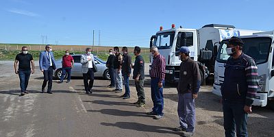 Başkan Özkan Altun Belediye Personeli İle Bayramlaştı