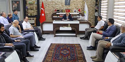 Başkan Öztürk Birim Müdürleriyle Toplantı Yaptı