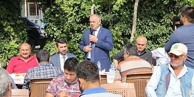 Başkan Öztürk Sanayi Esnafıyla Buluştu