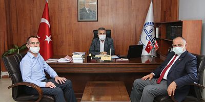 Başkan Öztürk’ten Yahyalı Müftülüğü’ne Ziyaret