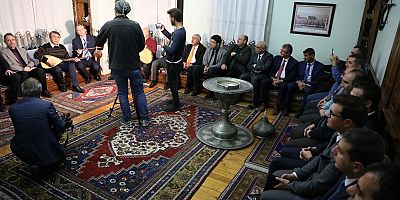 Başkan Palancıoğlu Akşam Oturmasında 2020 Yılı Programını Anlattı