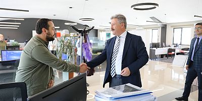 Başkan Palancıoğlu, Belediye Personeliyle Bayramlaştı