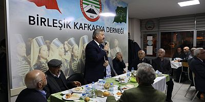 Başkan Palancıoğlu, Birleşik Kafkasya Derneği'nin İftarına Katıldı