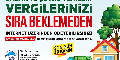 Başkan Palancıoğlu Emlak Verilerinin İkinci Taksitlerini Hatırlattı