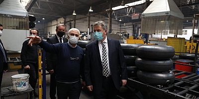 Başkan Palancıoğlu Kayseri Gümrük Müdürlüğü’nü Ziyaret Etti