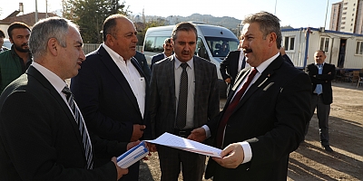 Başkan Palancıoğlu Kentsel Dönüşüm Çalışmalarını İnceledi