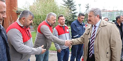 Başkan Palancıoğlu Melikgazi Belediyesi Çalışanları İle Büyük Bir Aile Gibi