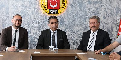 Başkan Palancıoğlu'ndan Gazeteciler Cemiyeti’ne Hayırlı Olsun Ziyareti