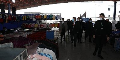 Başkan Palancıoğlu’ndan Pazar Esnafına Sıcak Çorba İkramı