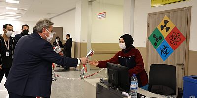 Başkan Palancıoğlu, Sağlık Çalışanlarını Unutmadı
