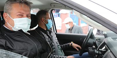 Başkan Palancıoğlu Sahada Karla Mücadele Çalışmalarına Katıldı