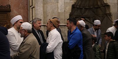 Başkan Palancıoğlu Vatandaşlarla Bayramlaştı