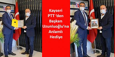 Başkan Uzunluoğlu’da Hatıra Pulunda Yerine Aldı