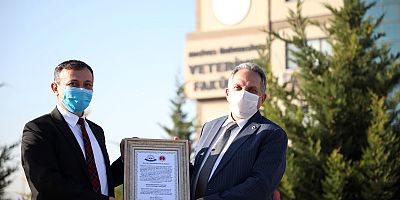 Başkan Yalçın’a ‘Yılın Hayvanseveri’ Beratı