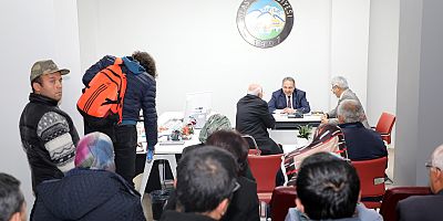 Başkan Yalçın Beyaz Masa’da