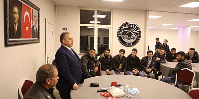 Başkan Yalçın, Çatakdereli Gençlerle