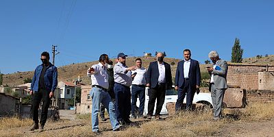Başkan Yalçın’dan Ardıç ve Kamber’de Yatırım Turu
