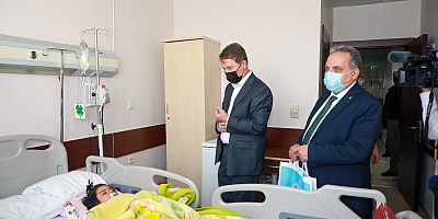 Başkan Yalçın’dan Hasta Çocuklara Sürpriz