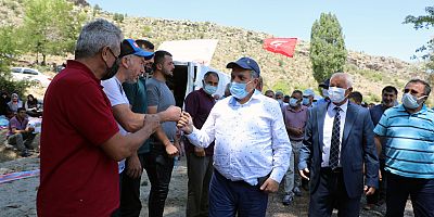 Başkan Yalçın'dan Örencik’e Müjdeler