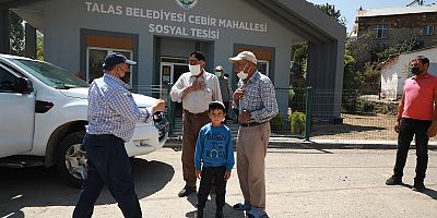 Başkan Yalçın Kırsalı Adımlıyor