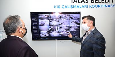 Başkan Yalçın, Koordinasyon Merkezi’nden Kış Çalışmalarını Takip Etti