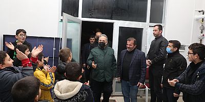 Başkan Yalçın Kuruköprülü Gençlerle