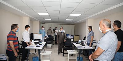 Başkan Yalçın Personelle Bayramlaştı