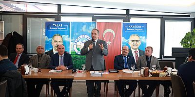 Başkan Yalçın, Talas’taki Okul Müdürleriyle Bir Araya Geldi