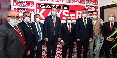 Başkanlardan Güçlerini Birleştiren Üç Gazeteye Hayırlı Olsun Ziyareti