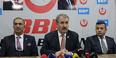 BBP Genel Başkanı Destici: Ortada Terör Sorunu Var