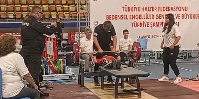 Bedensel Engelli Halterciler Milli Takım Kampı İçin Hazırlanıyor