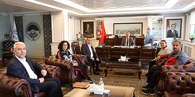 Bedensel Engelliler Spor Kulübünden Başkan Palancıoğlu’na Ziyaret
